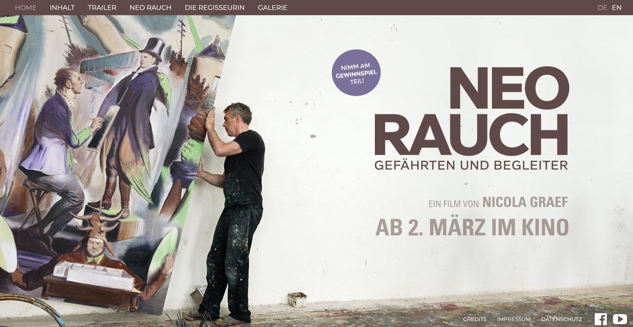 Leipzigs berühmtester Maler trifft auf Leipziger Marketing. 